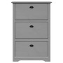 Zapatero BODO gris 80x35x118 cm