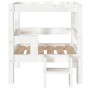 Hundebett aus massivem Kiefernholz weiß 55,5x53,5x60 cm von vidaXL, Betten für Hunde - Ref: Foro24-822368, Preis: 67,11 €, Ra...