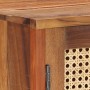 Aparador de madera maciza reciclada 118x30x76 cm