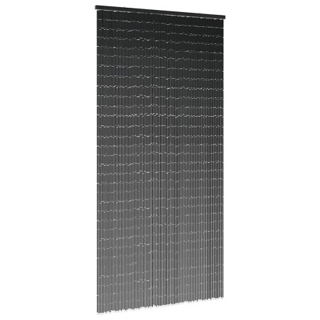 Cortina para puerta insectos gris claro 100x220cm bambú en Mosquiteras para ventanas | Comprar online en Foro24