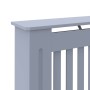 Cubierta para radiador MDF gris antracita 112x19x81,5 cm