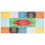 Estanterías con estante 2 pcs Multicolor 40 x 20 x 6 cm
