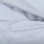 Leichtes Mikrofaser-Duvet-Set grau 135x200 cm von vidaXL, Bettbezüge - Ref: Foro24-135958, Preis: 22,89 €, Rabatt: %