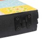 Estanterías con estante 3 pcs Multicolor 100 x 20 x 6 cm