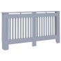 Cubierta para radiador MDF gris antracita 152x19x81,5 cm