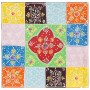 Cómoda Multicolor 30 x 30 x 90 cm Madera maciza de Mango