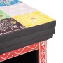Cómoda Multicolor 30 x 30 x 90 cm Madera maciza de Mango