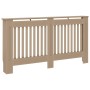 Cubierta para radiador MDF 152x19x81,5 cm