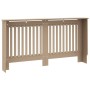 Cubierta para radiador MDF 152x19x81,5 cm
