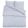 Bettbezug-Set aus hellgrauer Mikrofaser, 135 x 200 cm von vidaXL, Bettbezüge - Ref: Foro24-135957, Preis: 14,63 €, Rabatt: %