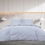 Bettbezug-Set aus hellgrauer Mikrofaser, 135 x 200 cm von vidaXL, Bettbezüge - Ref: Foro24-135957, Preis: 14,63 €, Rabatt: %