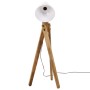 Lámpara de pie blanco 25 W E27 45x45x120 cm