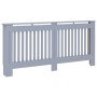 Cubierta para radiador MDF gris antracita 172x19x81,5 cm
