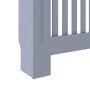 Cubierta para radiador MDF gris antracita 172x19x81,5 cm