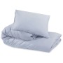 Bettbezug-Set aus hellgrauer Mikrofaser, 200 x 200 cm von vidaXL, Bettbezüge - Ref: Foro24-135963, Preis: 17,88 €, Rabatt: %