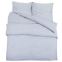 Bettbezug-Set aus hellgrauer Mikrofaser, 140 x 200 cm von vidaXL, Bettbezüge - Ref: Foro24-135962, Preis: 19,34 €, Rabatt: %