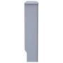 Cubierta para radiador MDF gris antracita 112x19x81,5 cm
