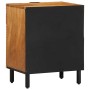 Armario de Noche Marrón 50 x 33 x 60 cm madera maciza de acacia