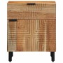 Armario de Noche Marrón 50 x 33 x 60 cm madera maciza de acacia