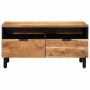 Mesa de Café Marrón 80 x 54 x 40 cm madera maciza de acacia