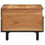 Mesa de Café Marrón 80 x 54 x 40 cm madera maciza de acacia