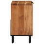 Mueble de Lavabo para Baño Marrón Madera maciza de Acacia