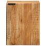 Mueble Colgante para Baño Marrón Madera maciza de Acacia