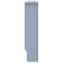 Cubierta para radiador MDF gris antracita 152x19x81,5 cm