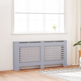 Cubierta para radiador MDF gris antracita 172x19x81,5 cm