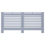 Cubierta para radiador MDF gris antracita 172x19x81,5 cm