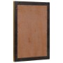 Espejo de baño con espejo Negro y dorado 50 x 2.5 x 70 cm