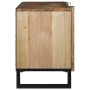 Gabinete de TV Marrón 105 x 33 x 46 cm madera maciza de mango