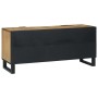 Gabinete de TV Marrón 105 x 33 x 46 cm madera maciza de mango