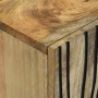 Gabinete de TV Marrón 105 x 33 x 46 cm madera maciza de mango