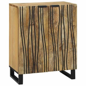 Vitrina Marrón 60 x 33.5 x 75 cm Madera maciza de Mango