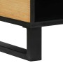 Mesa de Café Marrón y Negro 80 x 50 x 40 cm