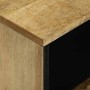 Armario de Noche Marrón 50 x 33 x 60 cm madera maciza de mango