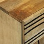 Armario de Noche Marrón 50 x 33 x 60 cm madera maciza de mango