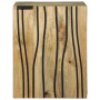 Armario de Lavabo con estante Marrón y Negro 38 x 33.5 x 48 cm