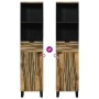 Gabinete de Baño Marrón 38 x 33 x 160 cm Madera maciza de Mango