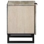 Mesas de noche 2 pcs Natural 40 x 33.5 x 46 cm