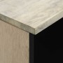 Armario de TV Blanco 70 x 33 x 46 cm madera maciza de mango