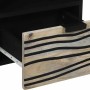 Armario de TV Blanco 70 x 33 x 46 cm madera maciza de mango