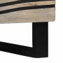 Armario de TV Blanco 70 x 33 x 46 cm madera maciza de mango