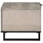 Mesa de Café Beige y Negro 80 x 50 x 40 cm