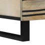 Armario de Noche con cajón y negro 50 x 33 x 60 cm