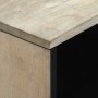 Mesa de Café with Drawer, Negro 80 x 54 x 40 cm