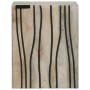 Mueble de lavabo con estante Marrón y Negro 38 x 33.5 x 48 cm