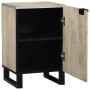 Gabinete de Baño con estante Marrón y Negro 38 x 33.5 x 58 cm