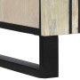 Gabinete de Baño con estante Marrón y Negro 38 x 33 x 160 cm